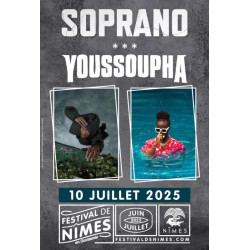 billet concert Soprano + Youssoupha  Festival de Nîmes moins cher